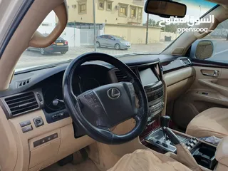  4 Lexus LX570 2011 محول شكل 2015 سيارة ممتازة جدا