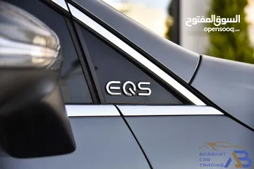  12 مرسيدس بنز EQS 450+ كهربائية بالكامل 2023 Mercedes Benz EQS 450+ 4Matic SUV AMG Kit