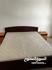  1 King size bed with mattress