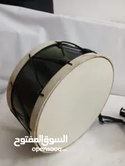  2 طبول للدبكات وزفات الاعراس شغل يدوي جلد طبيعي 100%