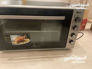  1 فرن يلمى تركي ممتاز فرن مع شويه بحال وكاله بسعر لقطه بحال وكاله سعره مرتب