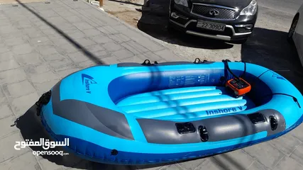  4 Crane Inflatable Family Boat