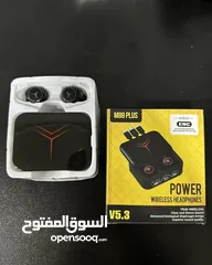  3 سماعة بلوتوث M88 Plus الشبح