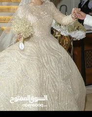  6 بدلة عرس لبسة وحدة محجبة