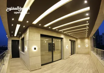  22 شقة ملوكية شبه ارضي مساحة 626م -داخلي 300م -حديقة 326م تشطيبات فلل-الحويطي-طريق المطار - رمضان اسكان