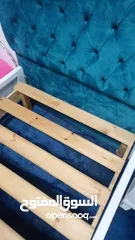  4 تخت مفرد فاخر خشب لاتيه
