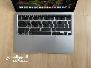  4 ‏MacBook Air 13-inch, M1 (keyboard English-Arabic)
