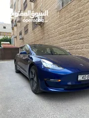  2 Tesla model 3 كحلي ميتلك 2019