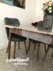  9 طاولة طعام بجودة عالية صنع تركي سفرة جميلة بسعر مناسب بالنسبة للجودة