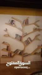  2 مكتبة على شكل شجرة للبيع