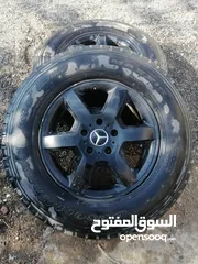  12 Mercedes 18inch Desert Tyres