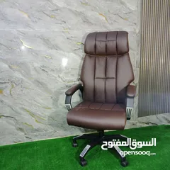  4 كرسي مدير مستورد مميز بالجودة و الشكل جك ايطالي عجال ربر كفالة حقيقيه للشركات الفخمه و المكاتب
