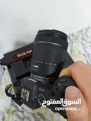  10 للبيع كاميرا canon Rp +عدسة 105_24  الكاميرا وكالة نظيفة جدا. -عداد الشتر 5k فقط،بجميع اغراضه