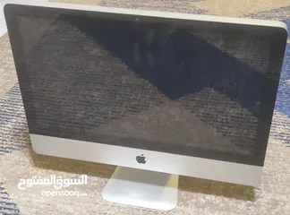  4 جهاز كمبيوتر أبل AIO  مستعمل بحالة جيدة جدا