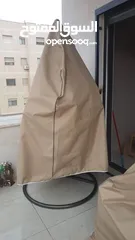  18 تفصيل اغطية و كفرات لاطقم الرتان والمراجيح الايطالي و عش البلبل والاثاث الخارجي من الشتاء والمطر