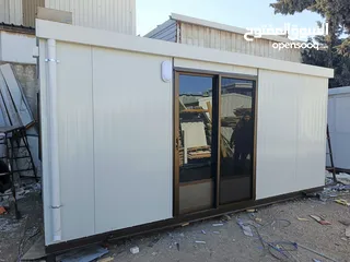  2 كرفانات مناسبه للمزارع وغرف متنقله بعدة قياسات للبيع