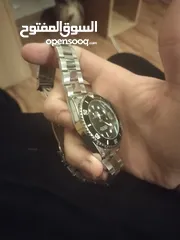  3 ساعة rolex submariner كوبي مساتر نضيفة لبستين بس الساعة زي الاصلي نضيفة وبتجنن