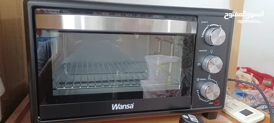  2 FOR SALE ELECTRIC OVEN 20L 1380W  3 YEARS WARANTY PURCHASED ON29/02/24