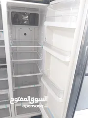 5 ثلاجة هيتاشي تايلندي استوك سايد باي سايد  سكريت أسود حجم 659 لتر انفيرتر