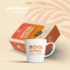  2 قهوة نوڤا لانقاص الوزن وتنضيم الهرمونات