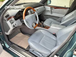  15 مرسيدس E200 قرش ونص اللجنس موديل 1997 للبيع