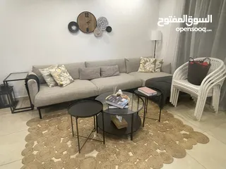 6 شقة مفروشة MODERN في - عبدون - مساحة 110 م غرفتين نوم و بلكونة و موقع مميز (ID# : 8132 )