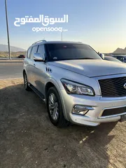  1 انفنيتي QX80 موديل 2016 وارد امريكي