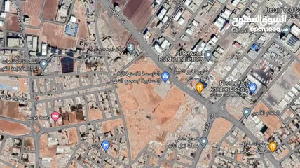  1 أرض للبيع 500 مترا المساحة سكن ج التنظيم سحاب قرب المؤسسة العسكرية