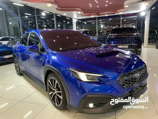  1 سوبارو WRX موديل 20222  خليجي فل اوبشن تحت الضمان تشيكات وكاله بحاله الوكاله