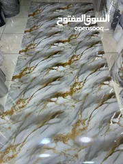  20 #رول  بديل الرخام الطول 2.80 م العرض 1.20  السماكة 3 ملم  مصنوع من الفوم واللاصق منه وفيه للجدران