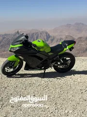  4 كواساكي نينجا 300 cc  موديل 2017