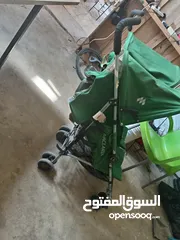  1 عربايه أطفال مزدوج ماركه maclaren