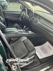  6 BMW X 6 2014 M Kit 2014 بحالة الوكاله عداد قليل