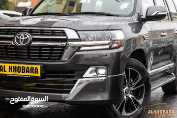  4 Toyota Land Cruiser 2021 Gx-r Grand Touring   السيارة وارد الشركة و قطعت مسافة 51,000 كم فقط