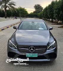  12 مرسيدس c300 موديل 2018 بحالة ممتازة