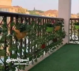  6 قاطع خشب 3 متر مع ورق شجر ديكور