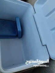  2 ثلاجه ايس تانج محموله65لتر ولها2قالب ثلج استعمال مره واحده