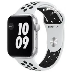  7 Apple watch series 6 44MM Nike Edition silver color