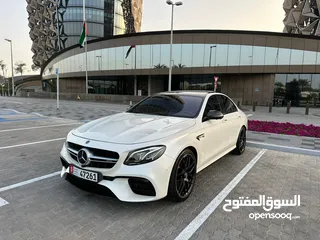  9 للبيع مرسيدس E63 s AMG اصلي وكالة خليجي موديل 2019 الموتر بحااالة الوكالة  (ست 6 فصوووص)