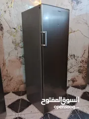  2 فريزر بنكون ايطالي  جامبو 6 جوارير ورف تبريد ثلج ستانلس ستيل توفير كهرباء حديثة مستعمل بحالة ممتازه