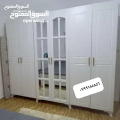  24 خزائن ملابس خشب لامنيت 18م الون حسب الطلب جميع المقاسات مع إمكانية تغير الون