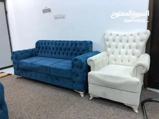  2 قنفات نظيفه  عشر مقاعد