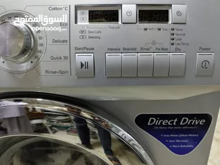  3 LG 7kg inverter wash with 4kg dryer 2in1()