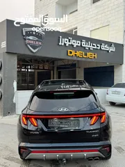  4 هونداي توسان بلغ ان 2022 n-line