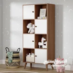  4 خزانة الكتب والملابس od-96: تحفة فنية تجمع بين الأناقة والوظائف المتعددة.