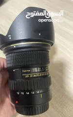  3 Tokina 11-16mm for canon