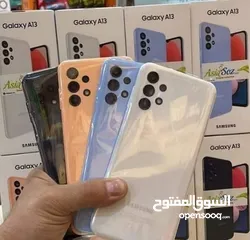  8 Samsung A13 جيجا 64 أغراضة والكرتونه الأصلية