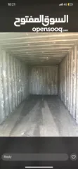  25 حاويات(‏container)20 +40 قدم للبيع مجمرك وغير مجمرك و عالي وستاندر وحاويات مبردة