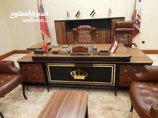  1 مكاتب إدارية فخمة  مدير مودرن تركي بعدة الوان بسعر المصنع شامل التوصيل