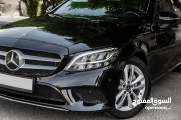  14 Mercedes C200 2019 Mild hybrid   السيارة وارد و المانيا و مميزة جدا